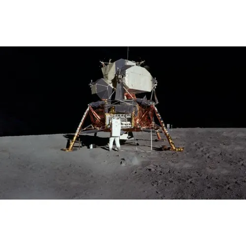 Astronaut - Apollo 11 on the Moon 3x2m