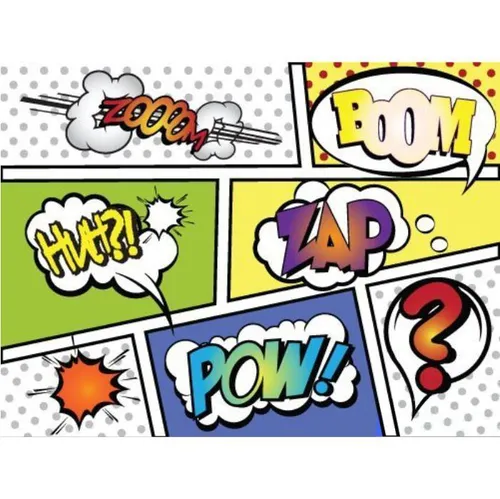 Pop Art - Visual Comic Book 3x2m