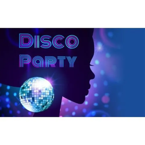 Disco - Visual Party Woman Shadow 3x2m