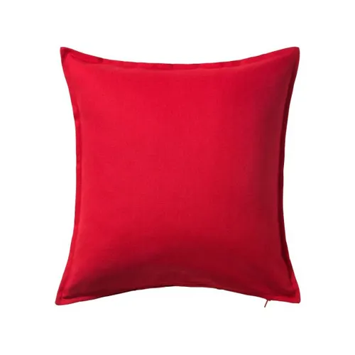 Red square cushion