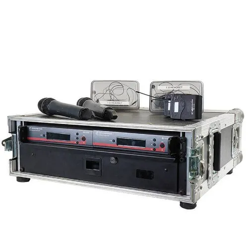Rack 2 systems wireless Sennheiser Ew100-G3 