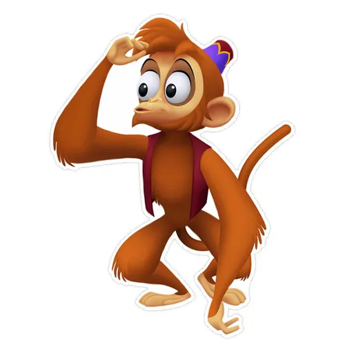 Standee of Aladdin - Abhu