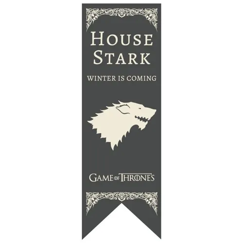 Game of Thrones - Banner House Stark 144x45cm