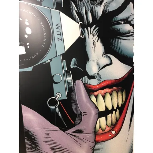 Poster Joker taking Photo 200x150cm