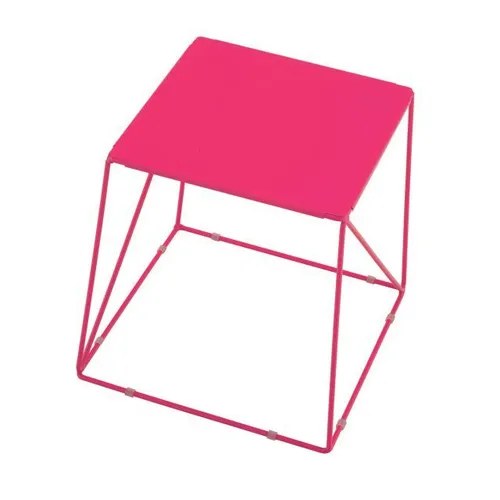 Tilt T coffee table - Pink