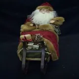Santa on his sled