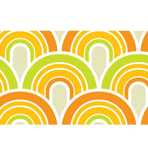 Flower Power - Visual Arch Pattern 3x2m