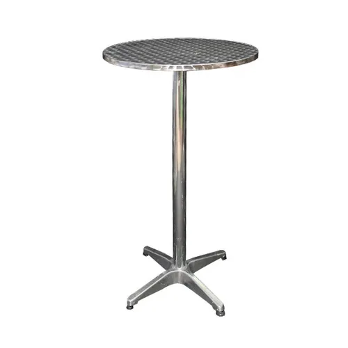  Aluminium high table foldable Ø70cm