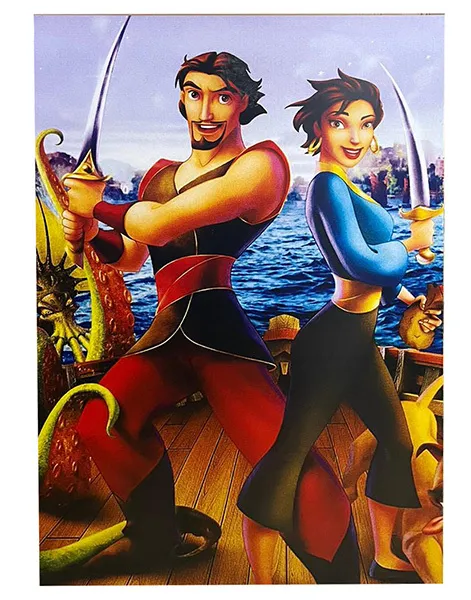 Poster - Sinbad: Legend of the Seven Seas 80x120cm