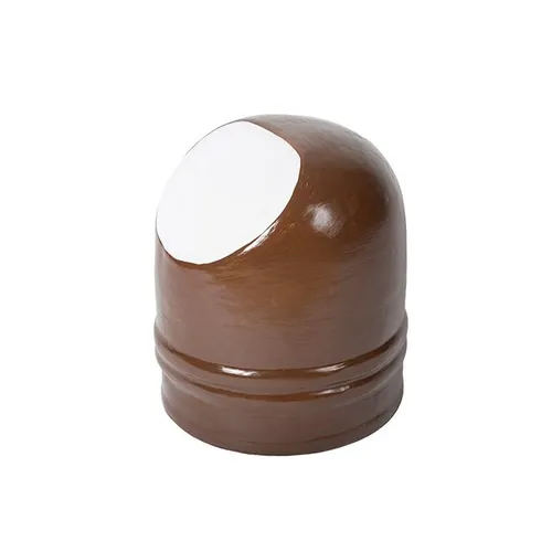 Giant chocolate coated marshmallow