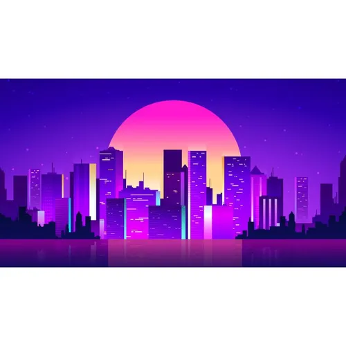 Retro - XXL Visual City 4.2x2.4m