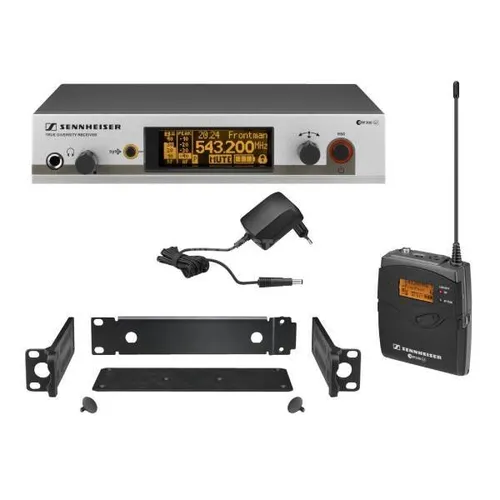  Rack of 6 Sennheiser wireless systems Ew300-G3