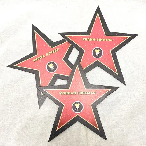 Assorted Hollywood Theme Elements