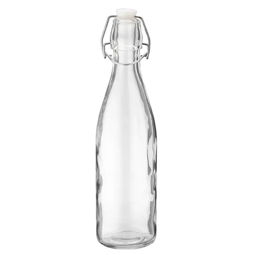 Decorative glass bottle
