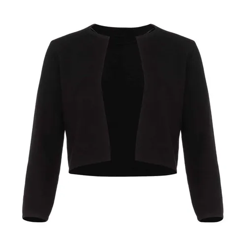 Cropped Black Blazer