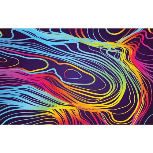 Retro - Rainbow Waves
