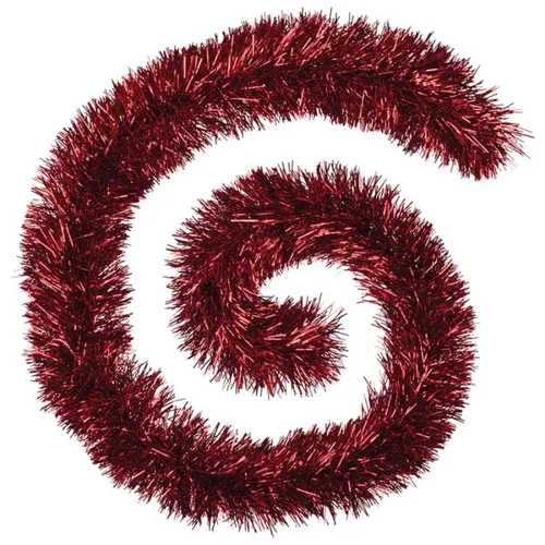 Christmas Garland dark red