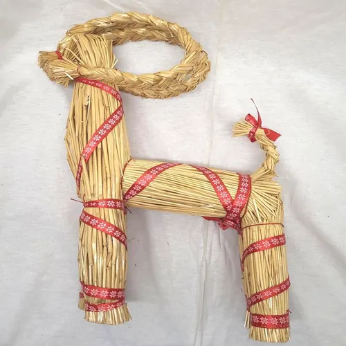 Yule Straw Goat