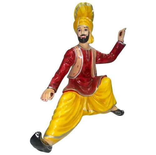 Punjabi Sitted Man Statue