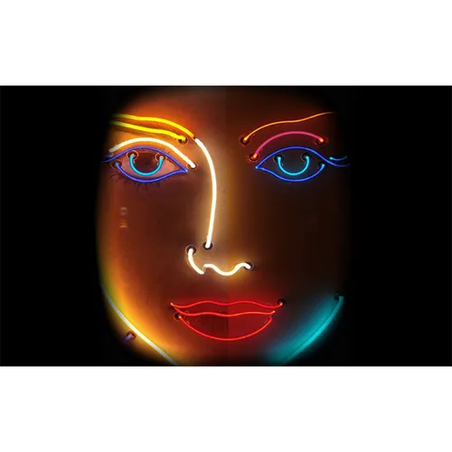Fluo - Visual Neon Wall Face 3x2m