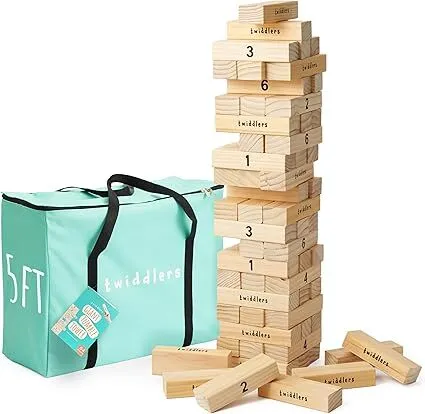 The Twiddlers XXL Giant Wooden Rocking Tower