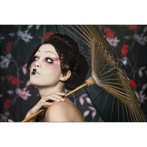Oriental - Visual Japanese Geisha 3x2m