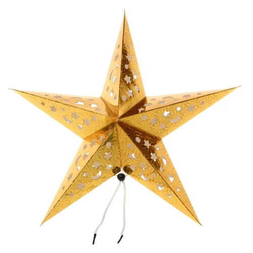 Christmas Stars Gold Paper