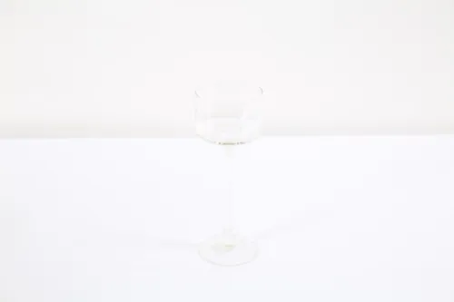 Transparent candle vase 