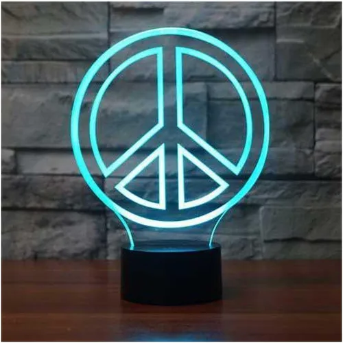 Illuminated centerpiece - Flower Power