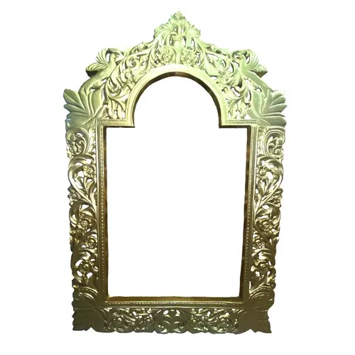 Oriental Ornamental Floral Frame