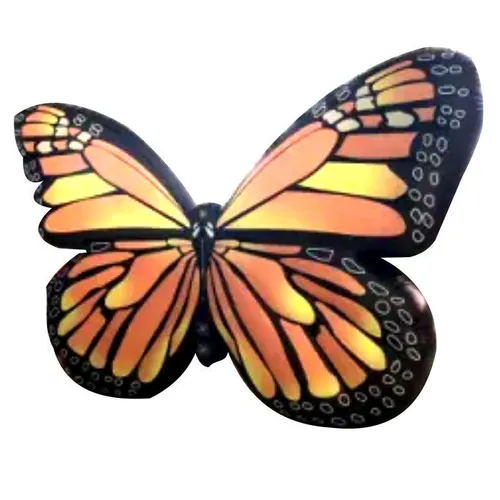 Inflatable butterfly