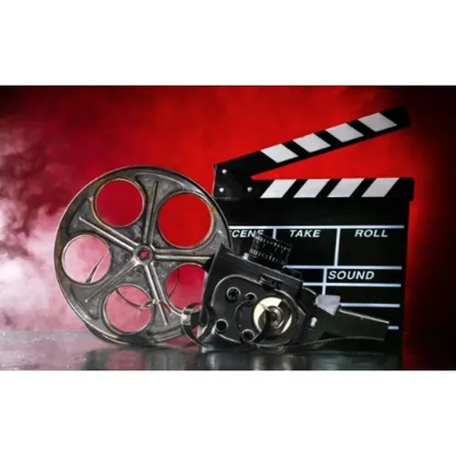 Hollywood - Visual Old Filming and Take 3x2m