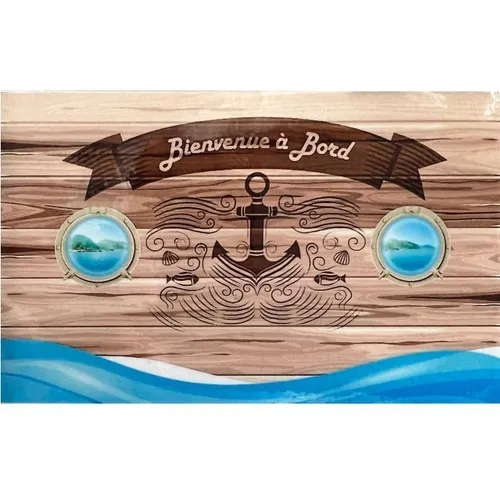 Cruiser - Visual Wood Portholes Design 3x2m