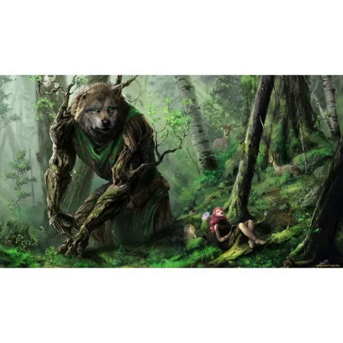 Fantasy Land - Forest Wolf