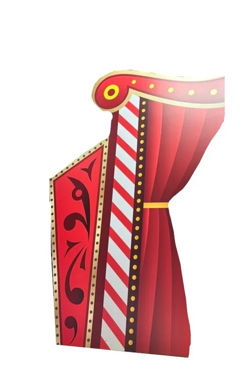 Standee circus curtain - 1.50x2.20m