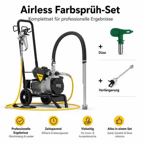 SuperFinish 23 Pro Set mit Zubehör