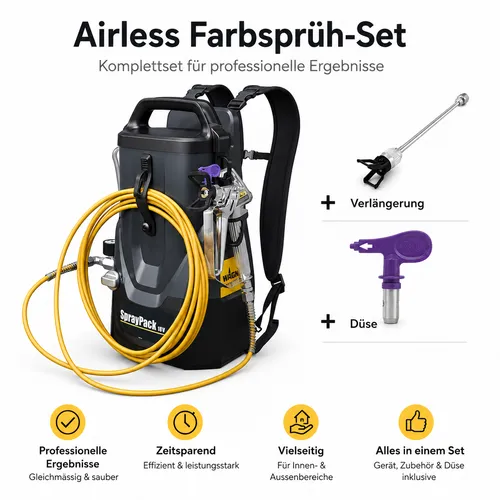 Spraypack Set mit Zubehör