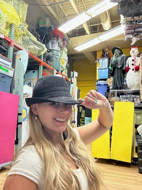 Black Sparkle Fedora