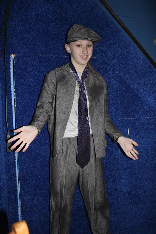 Chimney Sweep Pants, Jacket, Shirt & Tie - Size 14