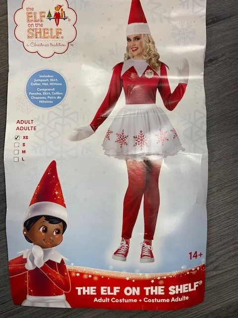 Elf on the Shelf Costume XSA