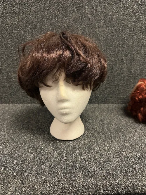 Brown Male Wig
