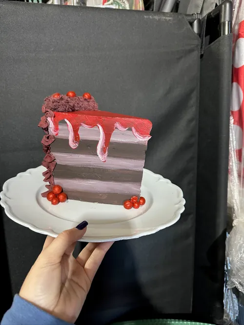 Piece of Chocolate Cake