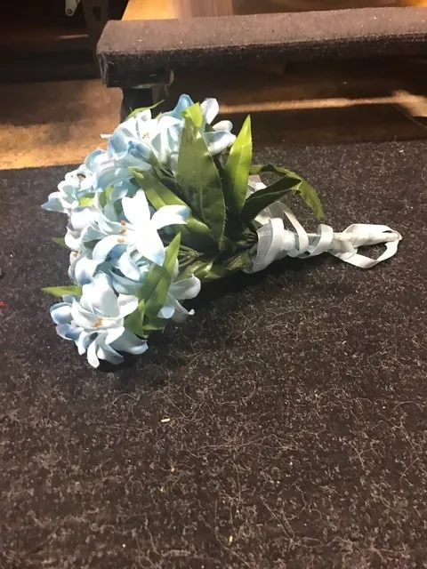 Blue Flower Bouquet