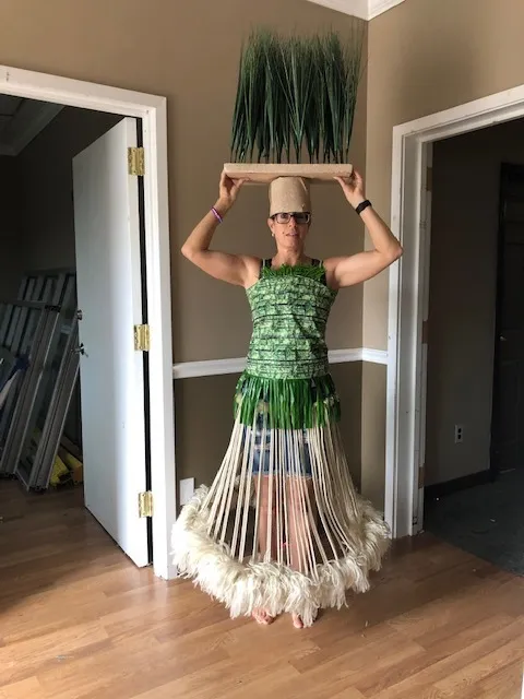 Grass Costume with Hat (2019)