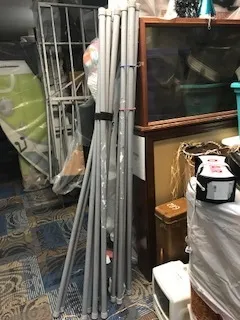 Silver Stomp Poles