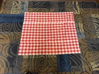 Small Red Checkered Table Cloths