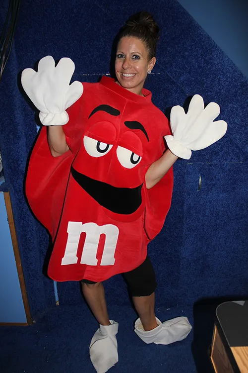 Deluxe Red M&M - Adult