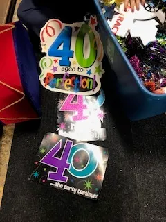 40th Decorations