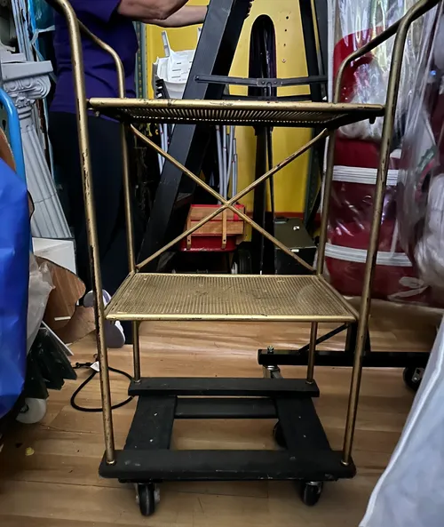 Small Gold Cart