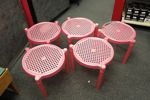 Pink Barbie Tables